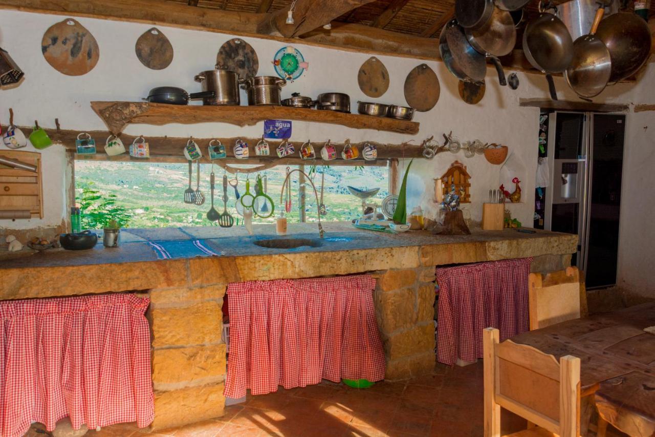 Casa Mahanaim Barichara Hotel Buitenkant foto
