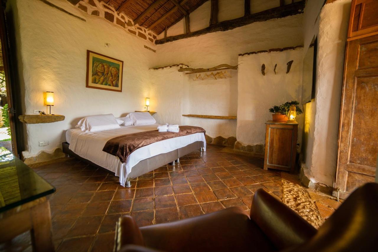 Casa Mahanaim Barichara Hotel Buitenkant foto