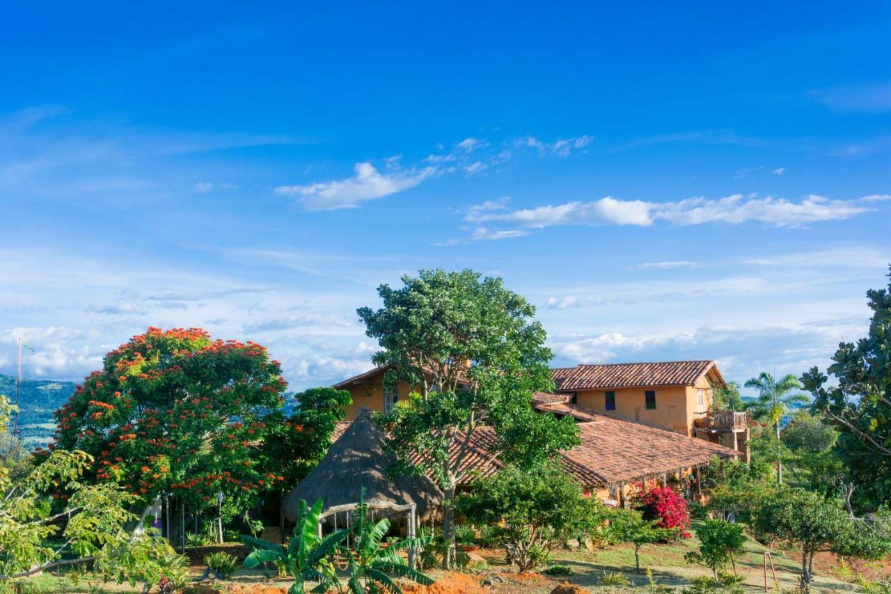 Casa Mahanaim Barichara Hotel Buitenkant foto